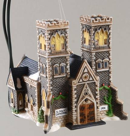 Christmas in the City Ornament Cathederal Church Of St Mark - Boxed