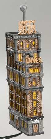 Christmas in the City Ornament Times Tower 2000 - Boxed