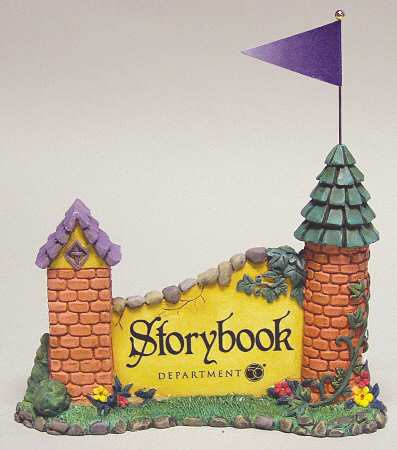 Storybook Village Storybook Village Sign - Boxed