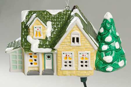 Snow Village Ornament Nantucket - No Box