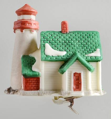 New England Village Ornament Craggy Cove Lighthouse - Boxed