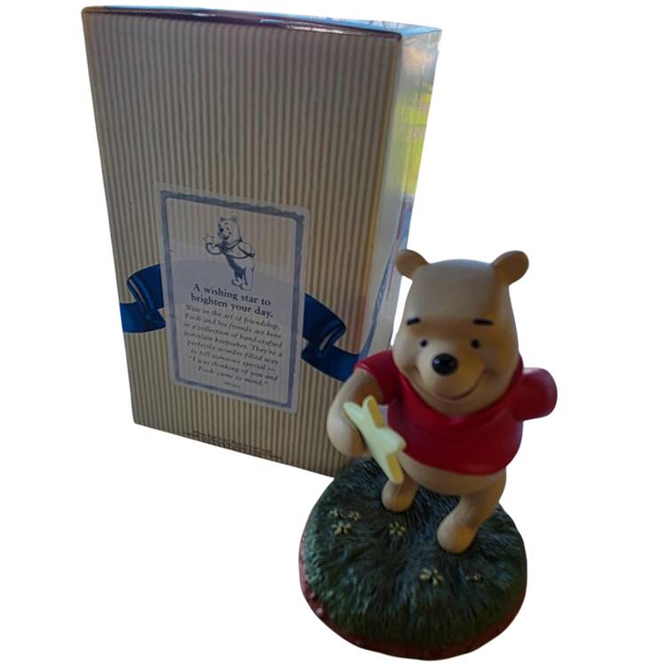 Pooh and Friends-Figurines A Wishing Star To Brighten Your Day - Boxed
