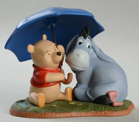 Pooh and Friends-Figurines We'Ll Be Friends Forever-Rain Or Shine - Boxed