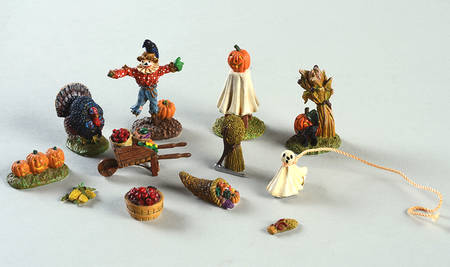 Seasons Bay Harvest Decorations-Set Of 12 - Boxed