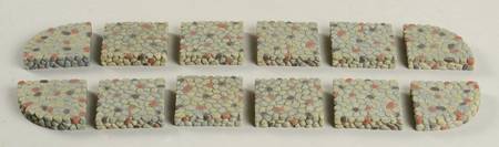 Seasons Bay Stone Footpath-Set Of 12 - Boxed