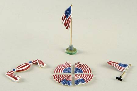 Seasons Bay Patriotic Decorations-Set Of 7 - Boxed