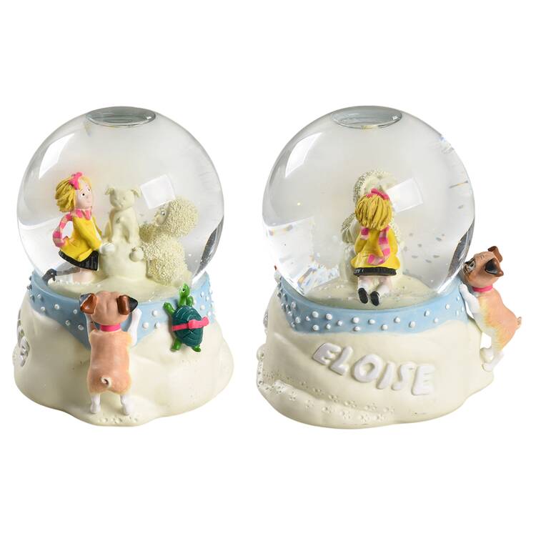 Snowbabies Guest Collection Snowglobes Playing In The Snow With Eloise - Boxed