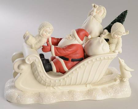 Santa & Mrs Claus - Guest Collection Delivering Christmas Joy - Boxed