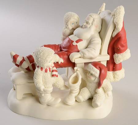 Santa & Mrs Claus - Guest Collection Santa Needs Time Out Too - Boxed