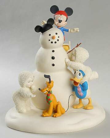 Mickey & Company - Guest Collection Making Snowfriends-Mickey - Boxed