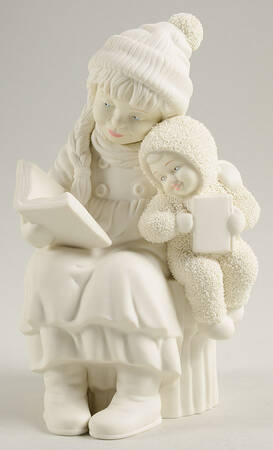 Snowbabies Friendship Club Figurine Storytime-2000 Redemption Piece - Boxed