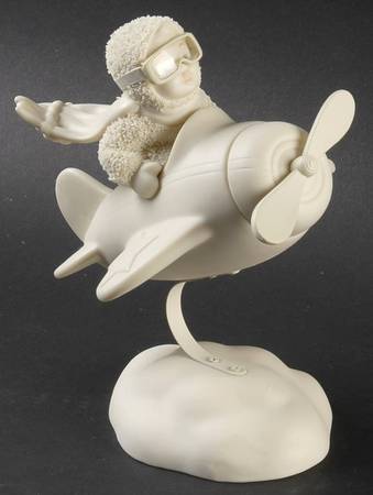 Snowbabies Friendship Club Figurine I Can Fly-Figurine Only - No Box