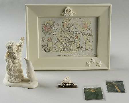 Snowbabies Friendship Club Figurine 1997-1998 Friendship Club Kit-Set Of 6 - Boxed