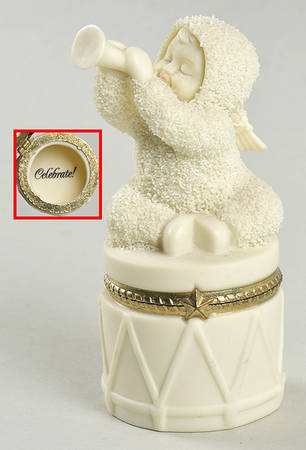 Snowbabies Hinged Box Celebrate - Boxed