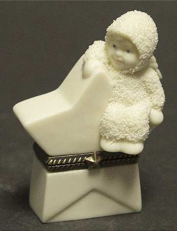 Snowbabies Hinged Box Super Star - With Box