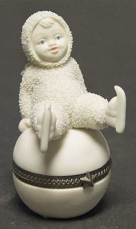 Snowbabies Hinged Box Hard Landing - Boxed