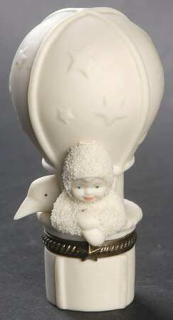 Snowbabies Hinged Box Fly With Me - Boxed