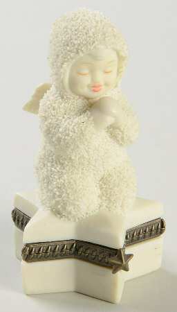 Snowbabies Hinged Box Sweet Dreams - Boxed