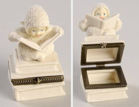 Snowbabies Hinged Box Once Upon A Time - Boxed