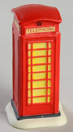 General Village Accessories English Phone Booth - Bx537