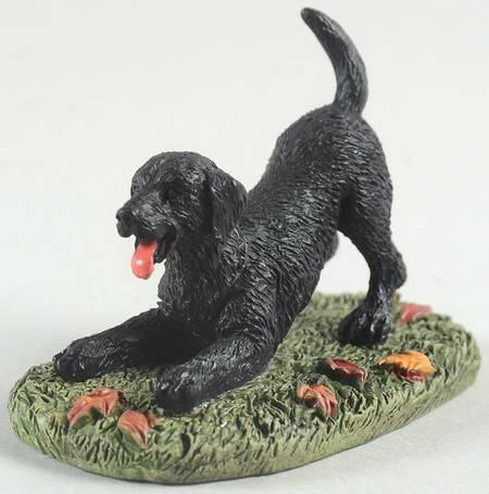 Harvest Collection Accessories Playful Black Lab - Boxed