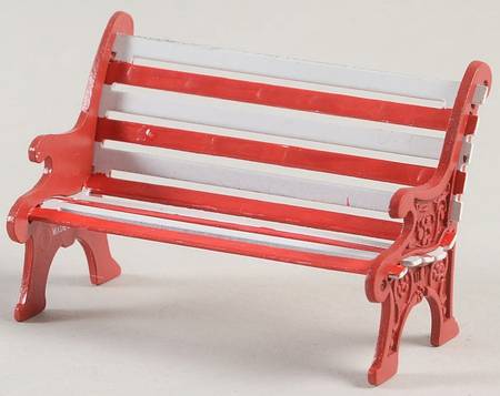 General Village Accessories Holiday Bench - With Box