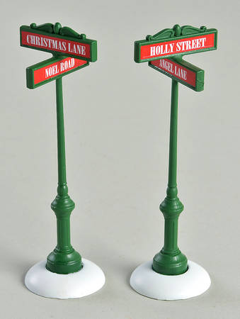 General Village Accessories Village Street Signs - Nb906, No Box