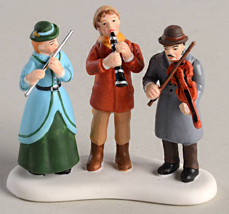 General Village Accessories Christmas Sidewalk Concert - With Box Bx904
