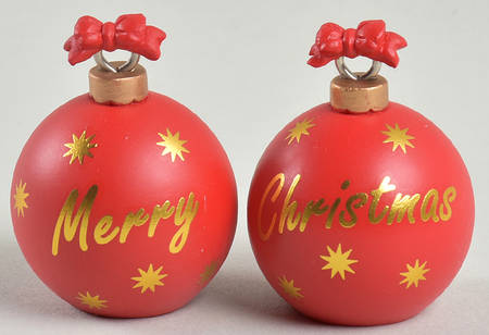 General Village Accessories Christmas Welcome Set Of 2 - With Box Bx951