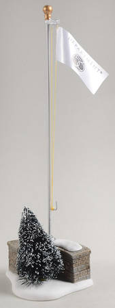 General Village Accessories Department 56 Flag - With Box Bx962