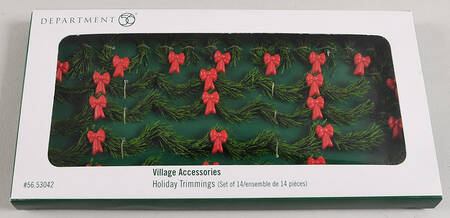 General Village Accessories Holiday Trimmings - Boxed