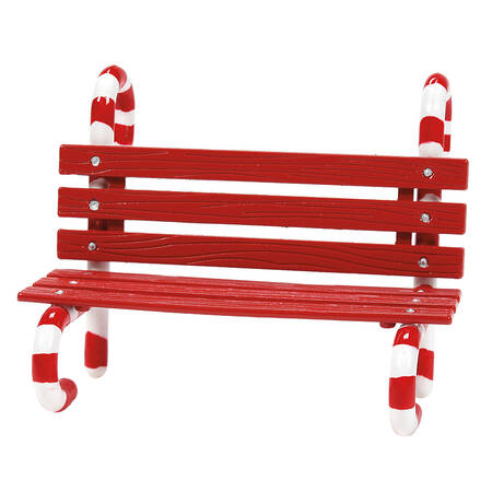 General Village Accessories Peppermint Bench - With Box Bx982