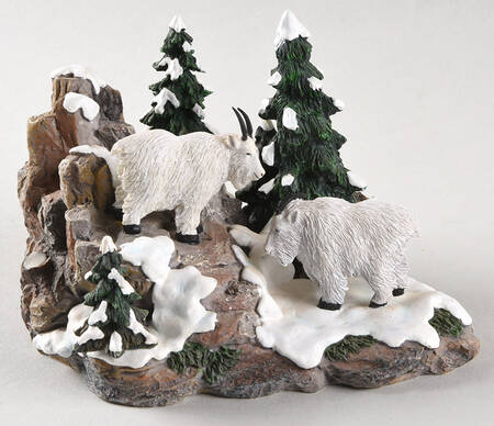 General Village Accessories Moutain Goats - No Box