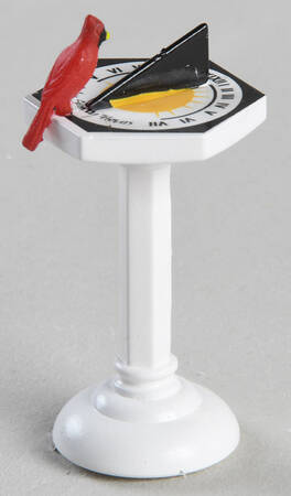 General Village Accessories Picket Lane Sundial - With Box Bx693