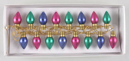 Department 56 Ornaments Christmas Bulb Garland - Boxed
