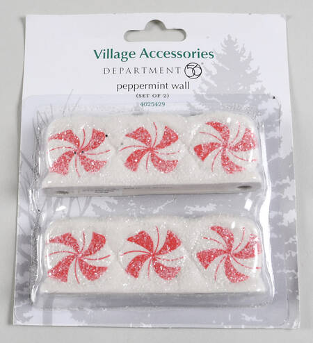 General Village Accessories Peppermint Wall - With Box Bx657