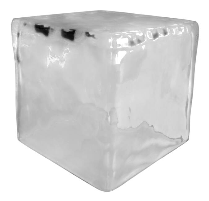 General Village Accessories Acrylic Ice Block Display Piece - Boxed