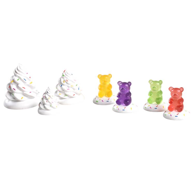 General Village Accessories Sticky Sweet Set Of 7 - With Box Bx995