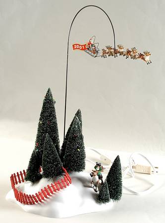 General Animated Accessories Santa's On His Way - Boxed
