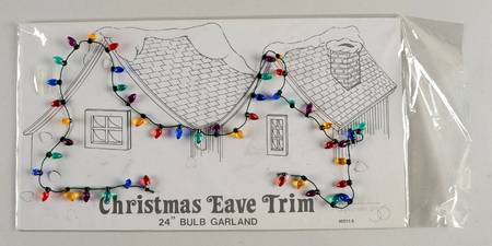 General Village Accessories Christmas Eve Trim - With Box