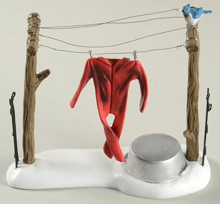 General Village Accessories Woodland Clothesline - With Box Bx796