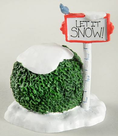 General Village Accessories Let It Snow - With Box Bx781