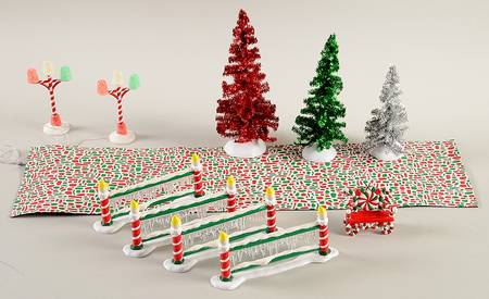 General Village Accessories Winter Wonderland Landscape - With Box