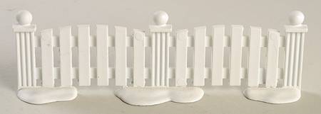 General Village Accessories White Picket Fence - Single - No Box