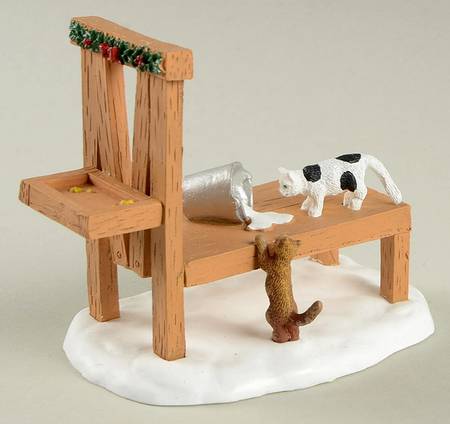 General Village Accessories Mittletoe Farm Kittens - With Box Bx838