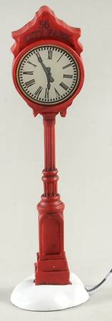 General Village Accessories Village Clock - With Box Bx772