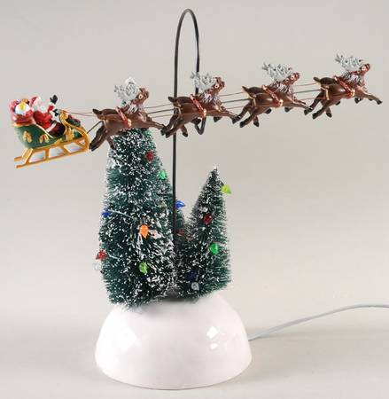 General Animated Accessories Up, Up & Away Flying Sleigh - Boxed
