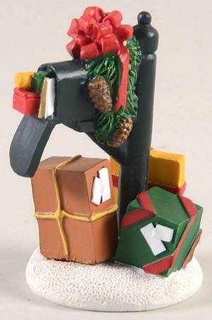General Village Accessories Mistletoe Farm Mailbox - With Box Bx870