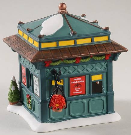 General Village Accessories Classic Christmas Kiosk - With Box Bx857