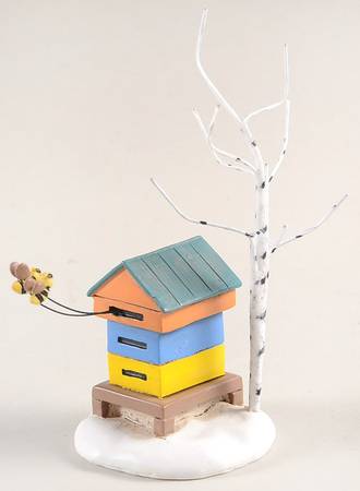General Village Accessories Mistletoe Farm Beehive - With Box Bx872